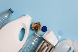 再生プラスチック材　バイオマスプラスチック材　再生パルプ材